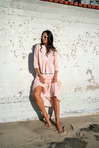 Image 3 of Lined Bias Skirt Sea Salt