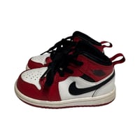 Image 1 of Nike Air Jordan 1 Mid TD "Chicago" Red White Black 