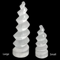 Image 3 of Selenite Unicorn Horn
