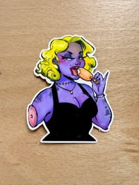 Zombie Girl OC Sticker