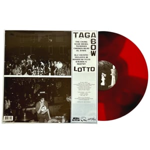 Image of THEY ARE GUTTING A BODY OF WATER "Lotto" LP (Black/Red Stripe Vinyl)