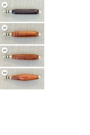 Image of Turned Wood Needle Threader