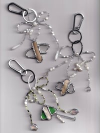 Image 2 of Moth keychain #1