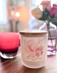 Image 2 of Limited Edition 9oz Beautiful Love Soy Candle Tumbler