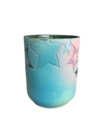 Image 4 of SECOND-Teal StarTumbler