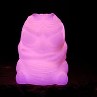 Image 2 of Gus Lanyard bead- nuetral dual glow