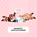 Dragon Rider Magnetic Charms