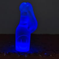 Image 2 of Pocket hand- clear/violet glow