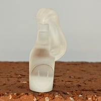 Image 1 of Pocket hand- clear/violet glow