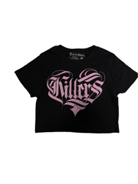 Killers crop top pink 