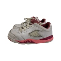 Image 1 of Nike Air Jordan 5 Retro Low TD "Crafted For Her" White Desert Berry 