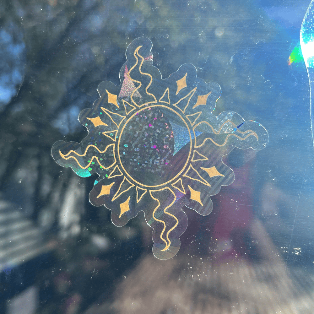 Image of Homestuck Light Aspect Sun Catcher Window Decal