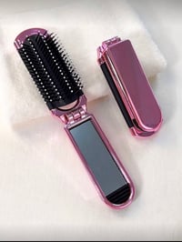 Image 1 of Folding Brush W/ Mirror 