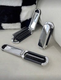 Image 3 of Folding Brush W/ Mirror 