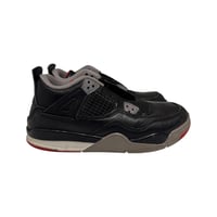 Image 3 of Nike Air Jordan 4 Retro Bred Reimagined Black Cement Red PS