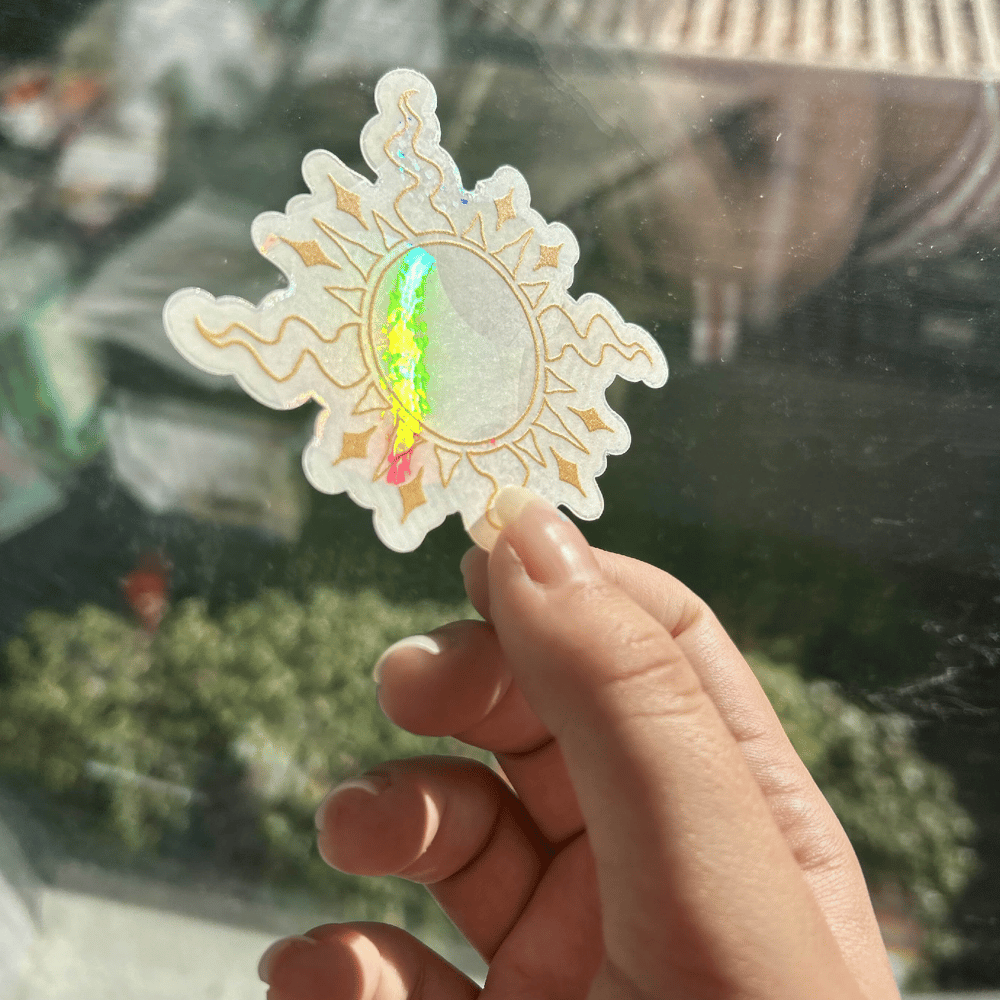 Image of Homestuck Light Aspect Sun Catcher Window Decal