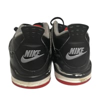 Image 2 of Nike Air Jordan 4 Retro Bred Reimagined Black Cement Red PS 2Y