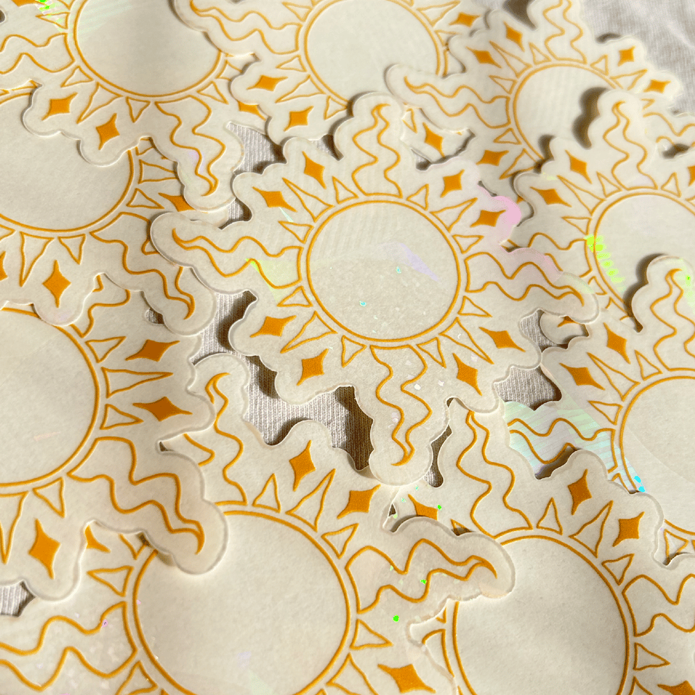 Image of Homestuck Light Aspect Sun Catcher Window Decal