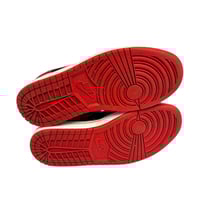 Image 4 of Nike Air Jordan 1 Low "Reverse Bred" Black Gym Red White