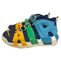 Image 1 of Nike Air More Uptempo GS "Kaleidoscope" Blue Yellow