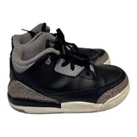 Image 3 of Nike Air Jordan 3 Retro TD "Black Cement" Elephant Print