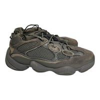 Image 2 of Adidas Yeezy 500 "Granite" Graphite Grey Tonal Suede 