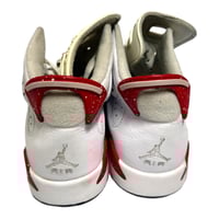 Image 2 of Nike Air Jordan 6 Retro "Red Oreo" White University Red
