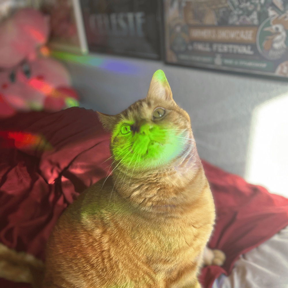 Image of Undertale SAVE Sun Catcher Window Decal