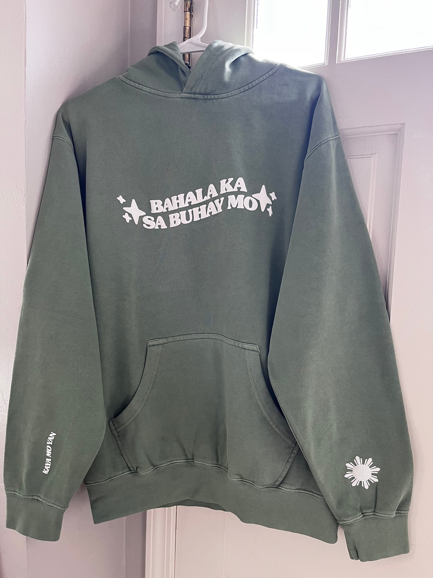 Image of LIMITED EDITION BAHALA KA HOODIE (Sage)