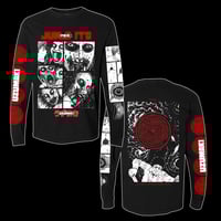 Image 1 of JUNJI ITO "UZUMAKI" BLACK LONGSLEEVE
