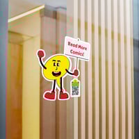 Image 2 of Read More Comics! Panel Pete Sticker