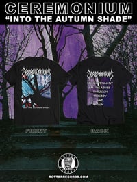 Image 1 of Ceremonium " Into The Autumn Shade " T shirt 