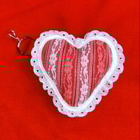 Image 3 of Heart Pillow Keychains