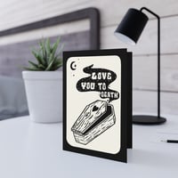 Image 4 of Love you to Death Valentines Day Card