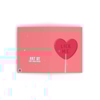 Image 3 of Lick Me Valentines Day (or any day)  Card