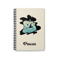 Image 1 of F*cked by the Universe (Pisces) Spiral Notebook - Ruled Line