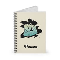 Image 2 of F*cked by the Universe (Pisces) Spiral Notebook - Ruled Line