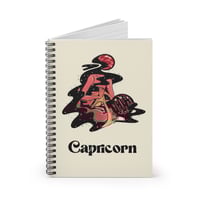 Image 2 of F*cked by the Universe (Capricorn) Spiral Notebook - Ruled Line