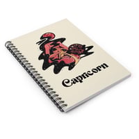 Image 3 of F*cked by the Universe (Capricorn) Spiral Notebook - Ruled Line