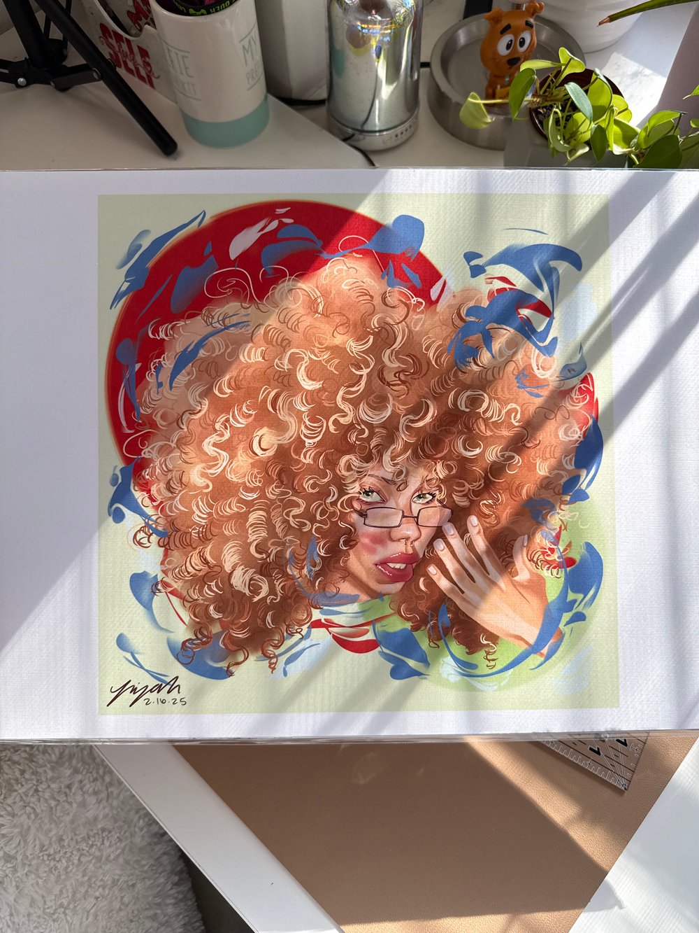 Image of Her Morning Golden Locks