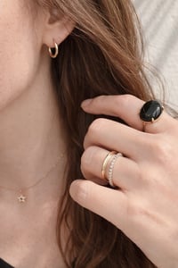 Image 4 of Black Onyx Dome Ring