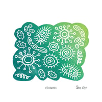 Microbes Print