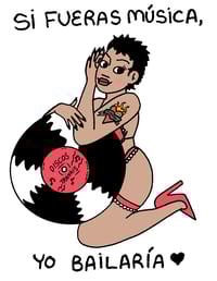Image 1 of Si Fueras Música, Yo Bailaría Card