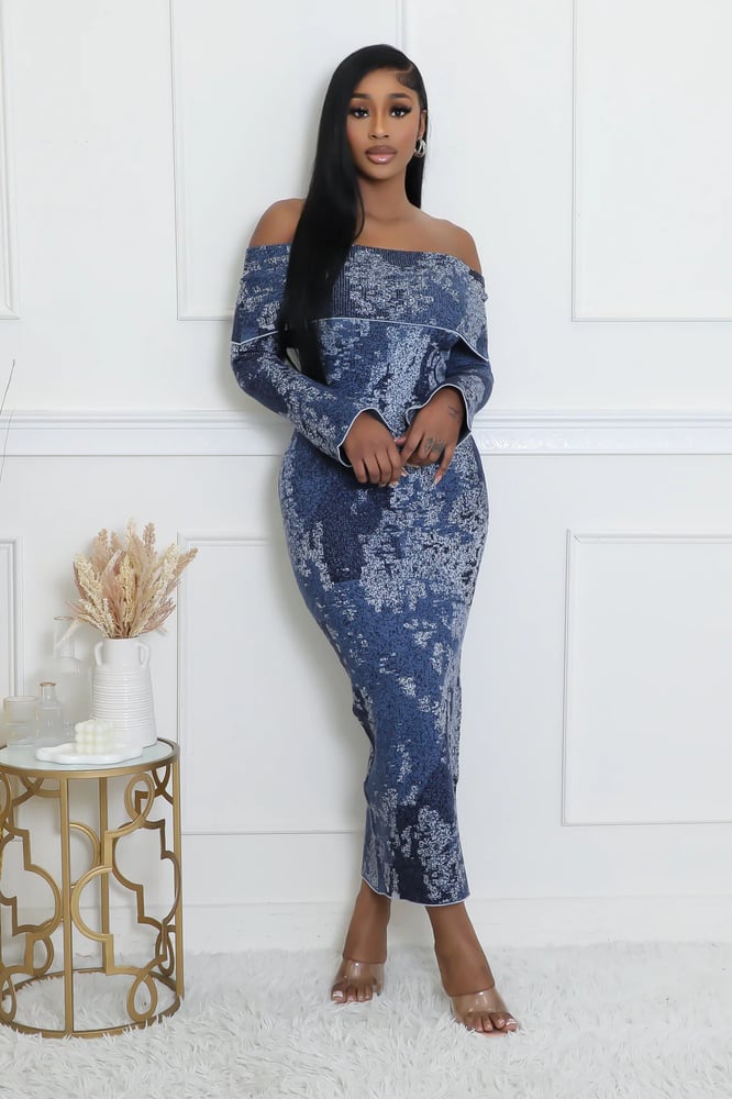 Image of DEMI SWEATER DRESS