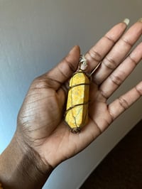 Image 1 of Bumblebee Jasper Necklace