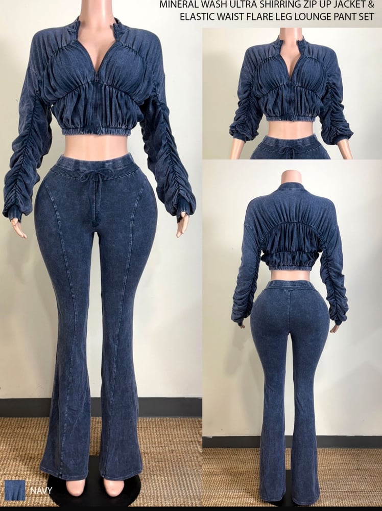 Image of TOP NOTCH ACID WASH SET