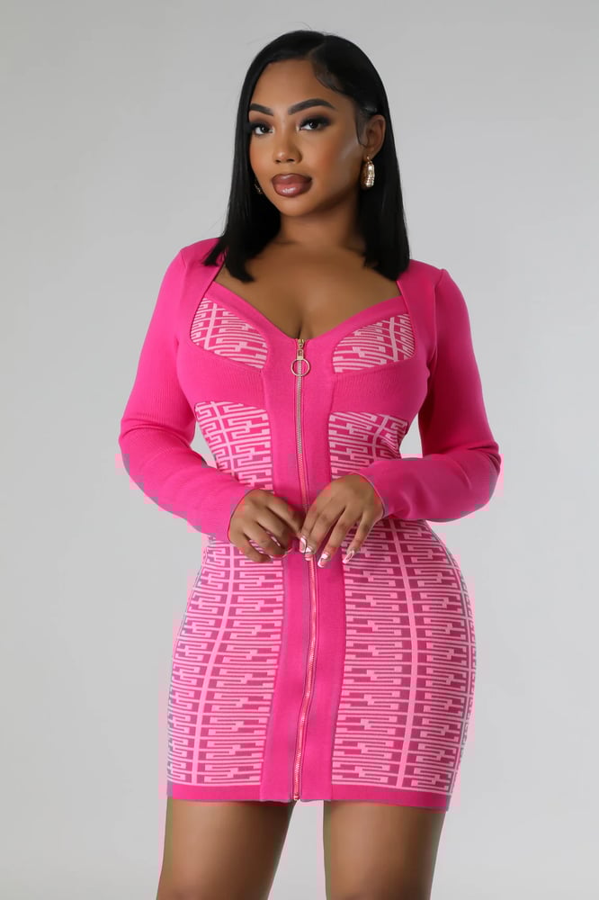 Image of LOVER’S LANE BANDAGE DRESS