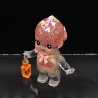 Image 10 of Valentines Day Love Potion Double Cast Kewpie Resin Figure Glow in the Dark Skeleton