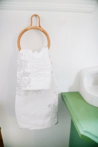 Image 1 of Paisley Flower Towel 