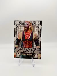 SKULLS AND FACEPAINT SIGNED TRADING CARD